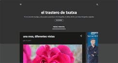 Desktop Screenshot of eltrasterodetxatxa.blogspot.com