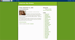 Desktop Screenshot of americandaydreams.blogspot.com