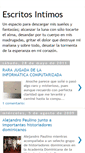 Mobile Screenshot of misescritosintimos.blogspot.com