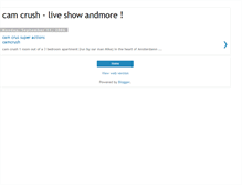 Tablet Screenshot of camcrush-live.blogspot.com