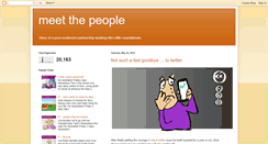 Desktop Screenshot of meetthepeople.blogspot.com