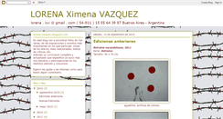 Desktop Screenshot of lorena-vazquez.blogspot.com