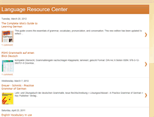 Tablet Screenshot of language-resource-center.blogspot.com