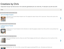 Tablet Screenshot of chrisgalbraithcreations.blogspot.com