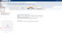 Desktop Screenshot of nuestroheraldo.blogspot.com