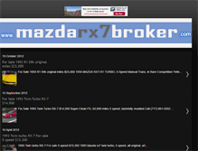 Tablet Screenshot of mazdarx7broker.blogspot.com