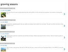 Tablet Screenshot of growingseasons.blogspot.com