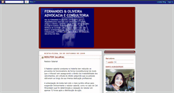 Desktop Screenshot of fernandeseoliveiraadv.blogspot.com