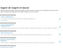 Tablet Screenshot of gagner-de-l-argent-en-bourse.blogspot.com
