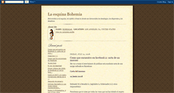Desktop Screenshot of esquinabohemia.blogspot.com