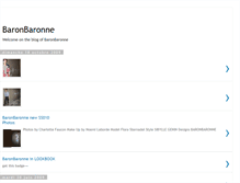Tablet Screenshot of baronbaronne.blogspot.com
