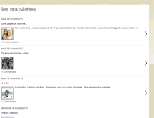 Tablet Screenshot of lesmauviettes.blogspot.com