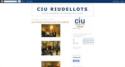 Desktop Screenshot of ciuriudellots.blogspot.com