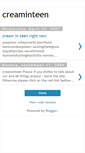 Mobile Screenshot of creaminteen.blogspot.com