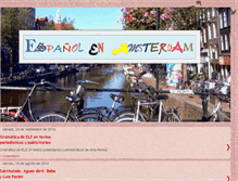 Tablet Screenshot of amsterdamspaans.blogspot.com