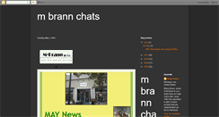 Desktop Screenshot of mbrannchats.blogspot.com