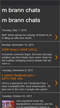 Mobile Screenshot of mbrannchats.blogspot.com