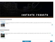 Tablet Screenshot of instantspassats.blogspot.com