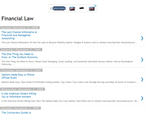 Tablet Screenshot of financial-law-2008.blogspot.com