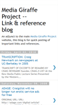 Mobile Screenshot of mediagiraffe.blogspot.com
