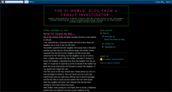 Desktop Screenshot of mcconnellinvestigations.blogspot.com