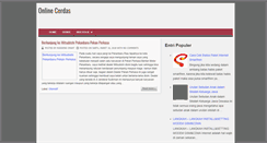 Desktop Screenshot of online-cerdas.blogspot.com