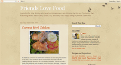 Desktop Screenshot of friendslovefood.blogspot.com