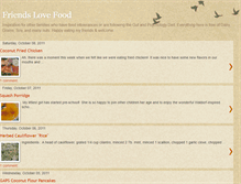 Tablet Screenshot of friendslovefood.blogspot.com