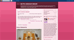 Desktop Screenshot of butikanggunsegar.blogspot.com