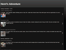 Tablet Screenshot of henrisadventure.blogspot.com