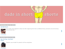 Tablet Screenshot of dadsinshortshorts.blogspot.com