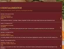 Tablet Screenshot of ciencialimentos.blogspot.com