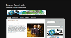 Desktop Screenshot of browsergameinsider.blogspot.com