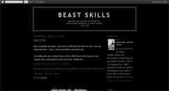 Desktop Screenshot of beastskills.blogspot.com