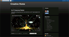 Desktop Screenshot of mycreativehome.blogspot.com