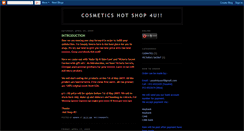 Desktop Screenshot of cosmetic-hotshopzone4u.blogspot.com