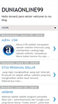 Mobile Screenshot of duniaonline99.blogspot.com