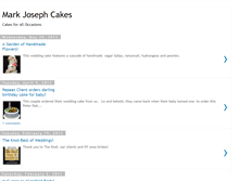 Tablet Screenshot of markjosephcakes.blogspot.com