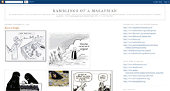 Desktop Screenshot of malaysian-blog.blogspot.com