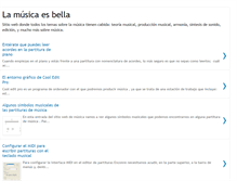 Tablet Screenshot of musica-bella.blogspot.com