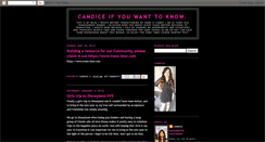 Desktop Screenshot of candice724.blogspot.com