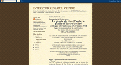 Desktop Screenshot of interstud.blogspot.com