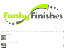Tablet Screenshot of funkyfinishes.blogspot.com