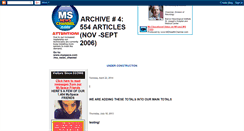 Desktop Screenshot of ms-news-channel-2.blogspot.com