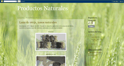 Desktop Screenshot of desdelanaturaleza.blogspot.com