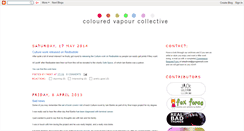 Desktop Screenshot of colouredvapour.blogspot.com