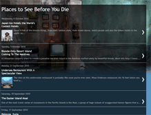 Tablet Screenshot of places-2-see-before-you-die.blogspot.com