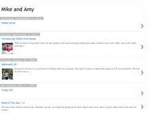Tablet Screenshot of mikeandamyr.blogspot.com