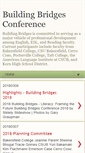 Mobile Screenshot of buildingbridgesconference.blogspot.com
