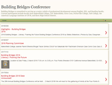 Tablet Screenshot of buildingbridgesconference.blogspot.com